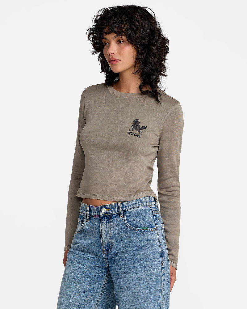 Fortune Long Sleeve Tee- RVCA