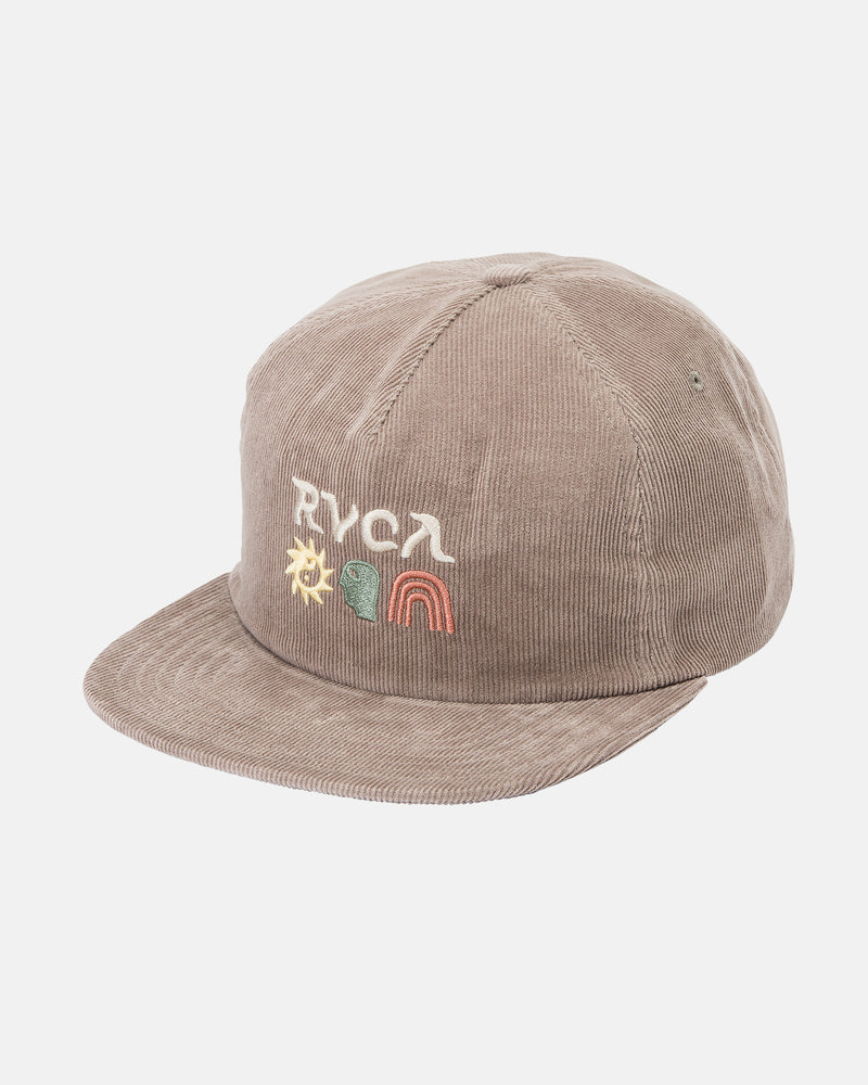 Deep Thoughts Cord Snapback - RVCA