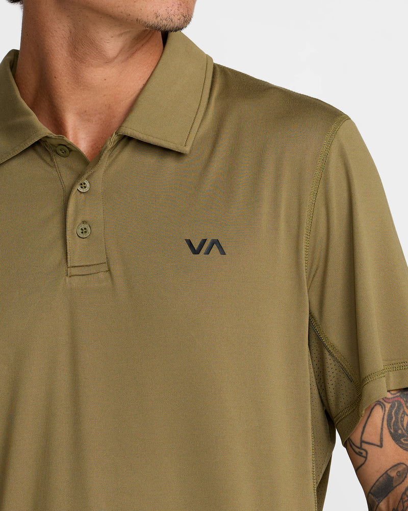 Sport Vent Polo- RVCA