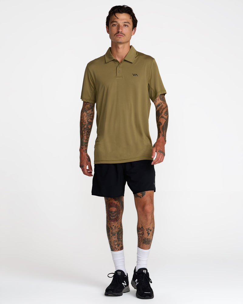 Sport Vent Polo- RVCA