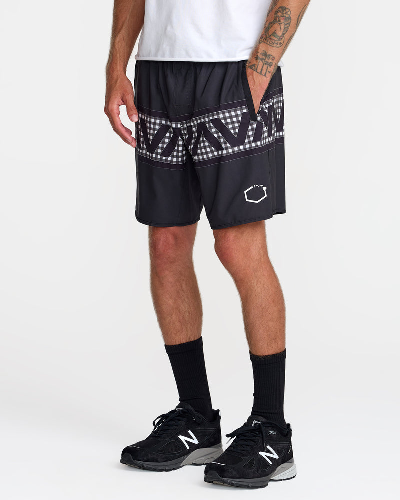 Hawaii Yogger Stretch 17" Short - RVCA