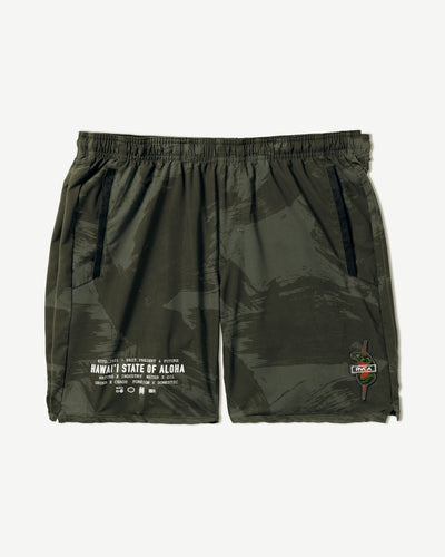 Hawaii Yogger Stretch 17" Short - RVCA