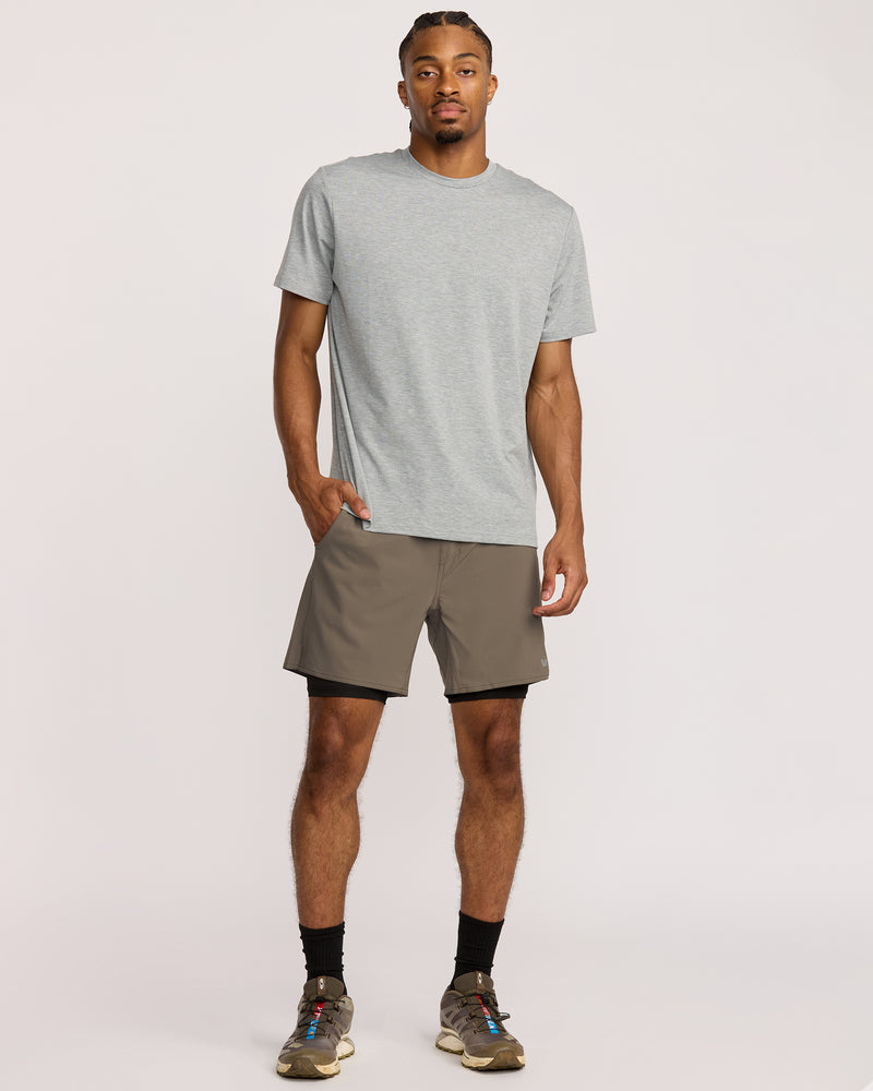 Yogger 2 In 1 Short 17" Short - RVCA