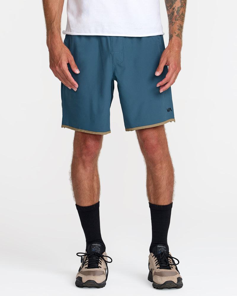 Yogger Stretch Contrast 17" Short - RVCA