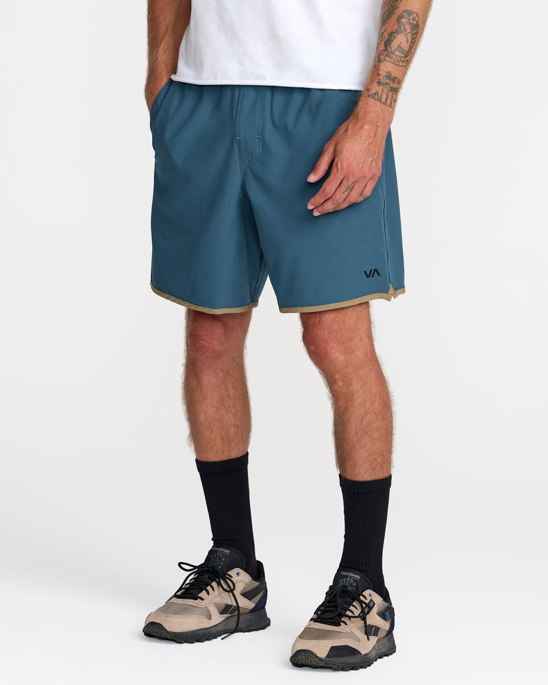 Yogger Stretch Contrast 17" Short - RVCA