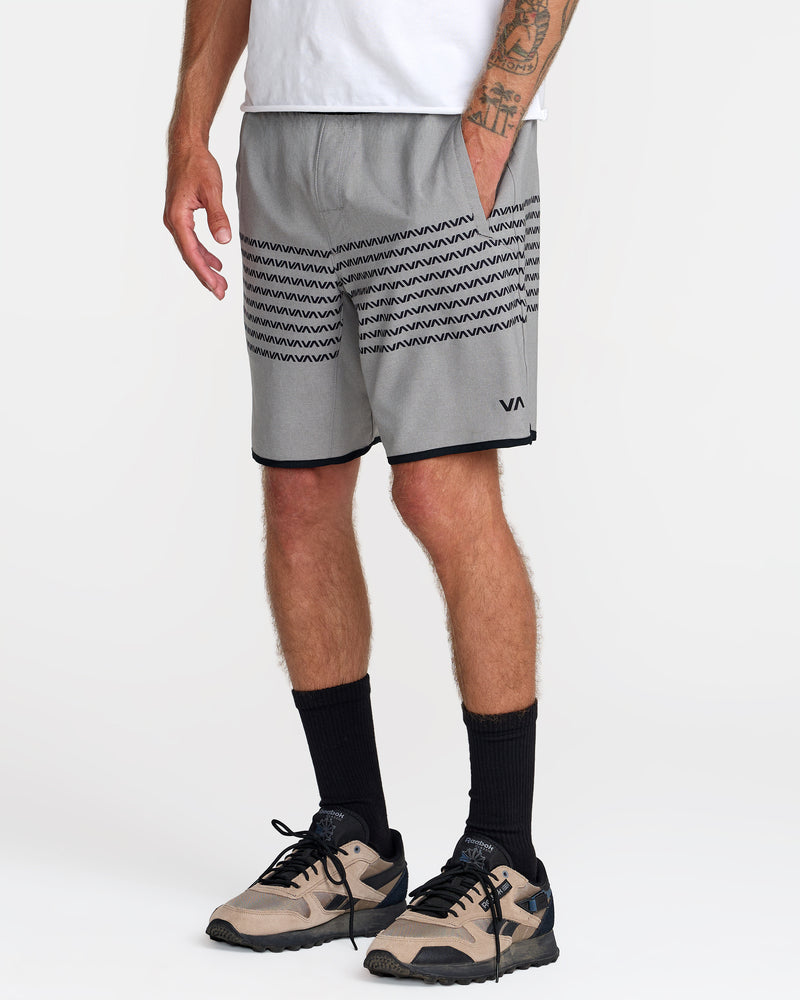 Yogger Stretch Contrast 17" Short - RVCA