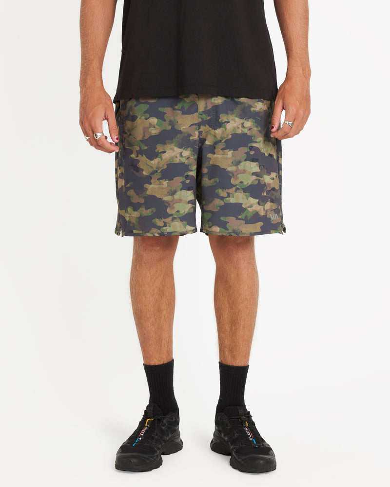 Yogger Stretch Contrast 17" Short- RVCA