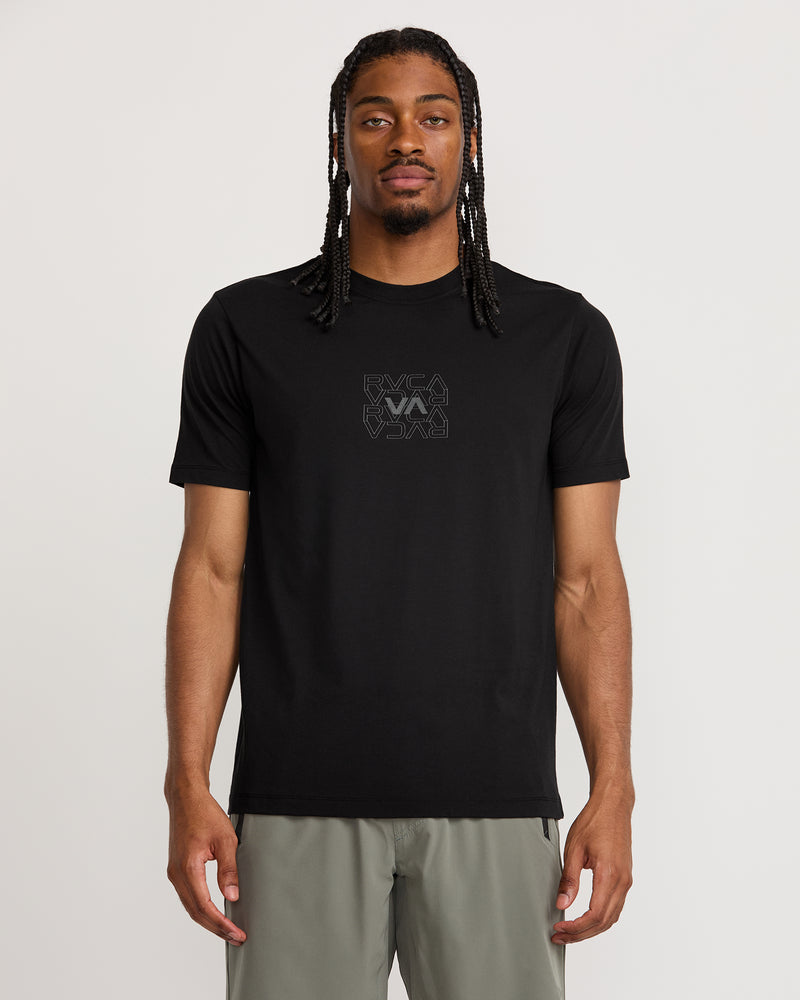 RVCA Pin Flip Short Sleeve Tee-RVCA
