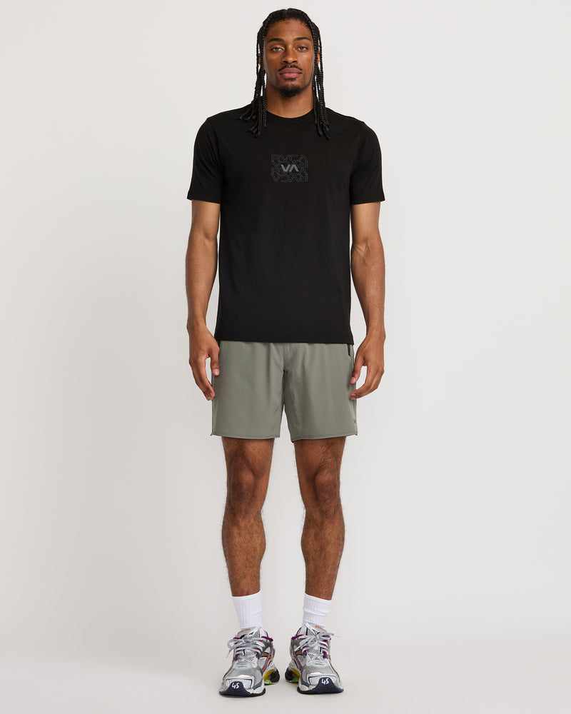 RVCA Pin Flip Short Sleeve Tee-RVCA