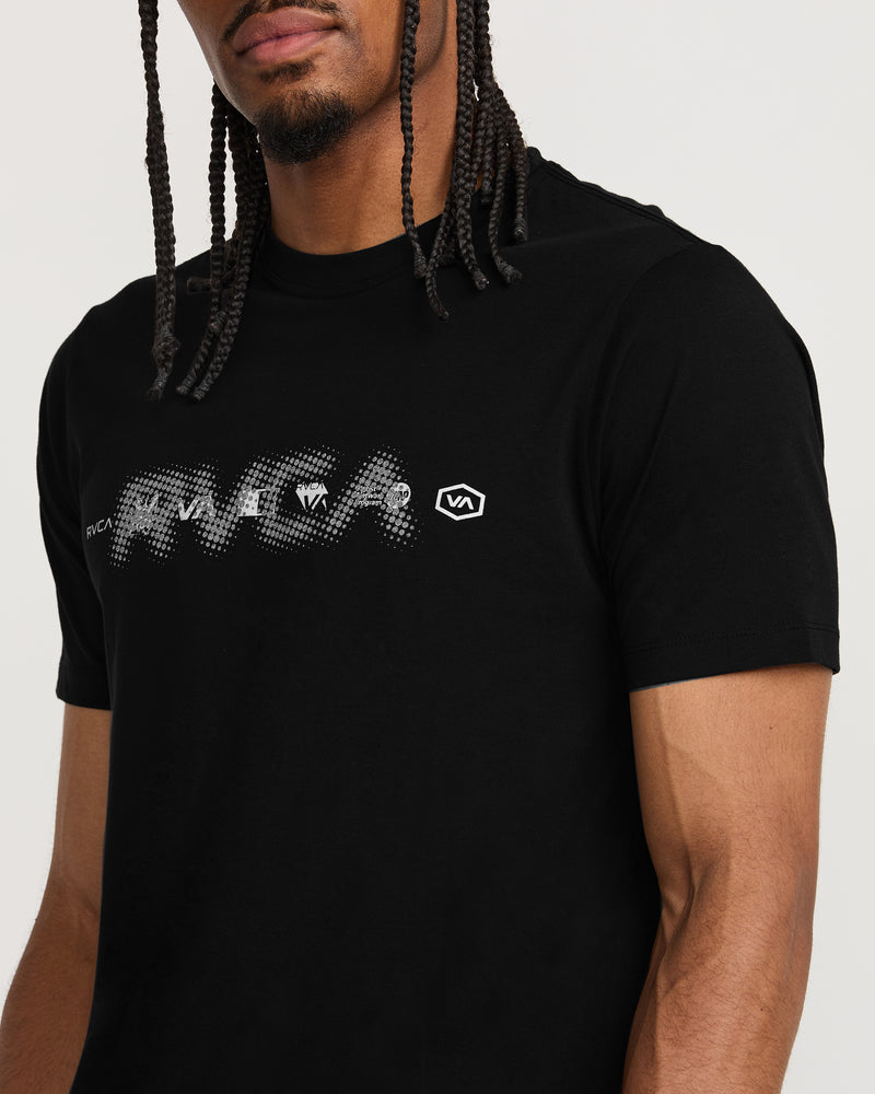 Big RVCA Blast Short Sleeve Tee