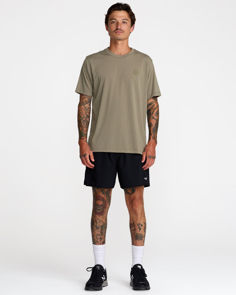 VA Circle Icon Short Sleeve Tee- RVCA