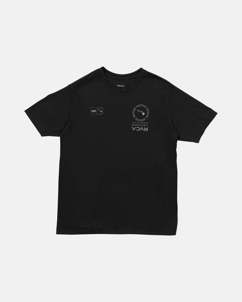 Hawaii Mark Short Sleeve Tee-RVCA