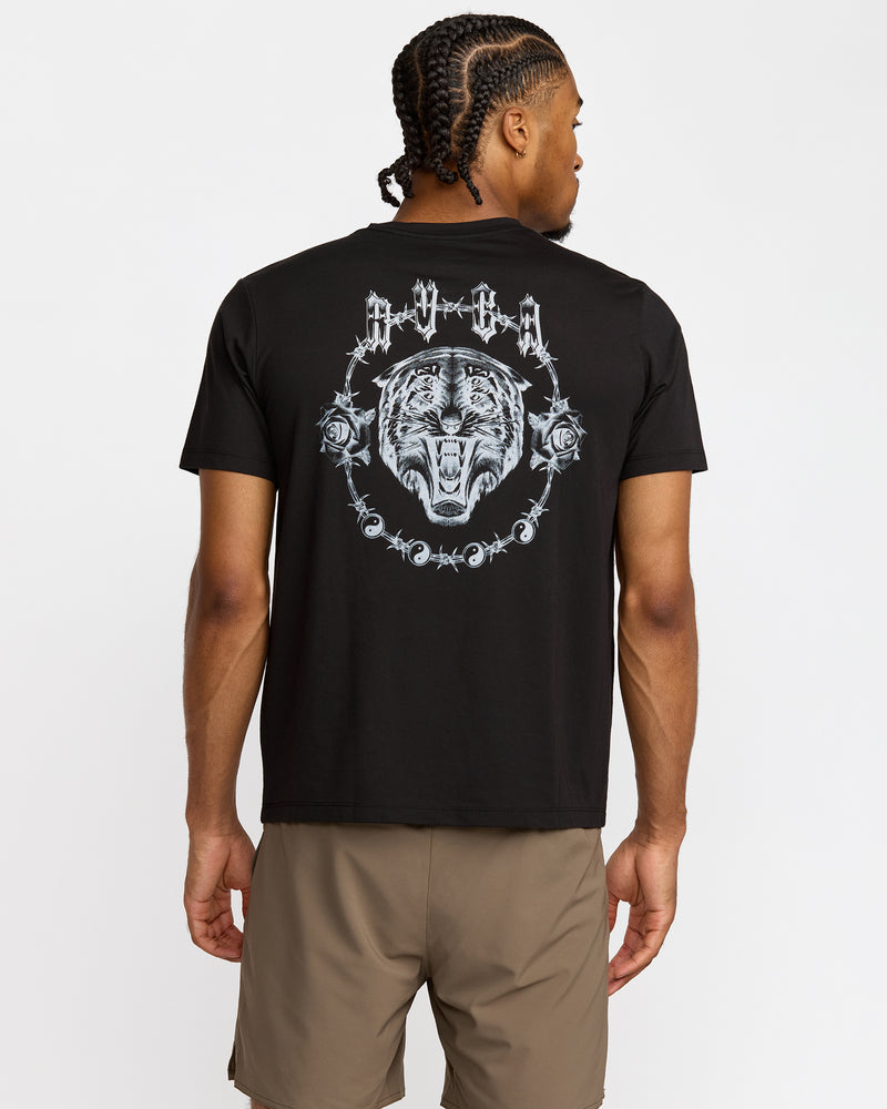 Benj Tiger Eyes Short Sleeve Tee - RVCA