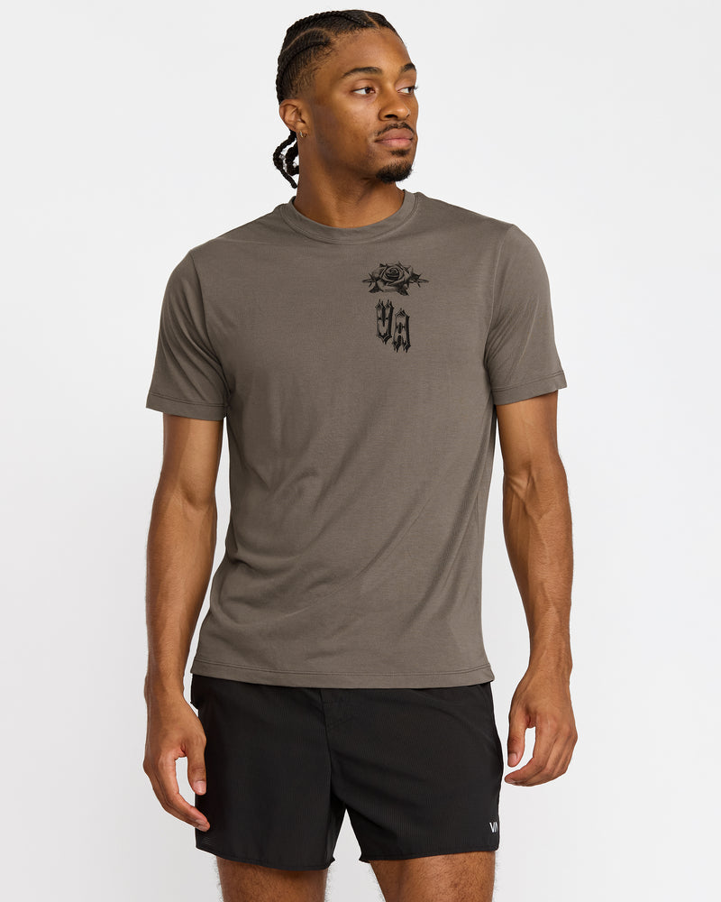 Benj Tiger Eyes Short Sleeve Tee - RVCA