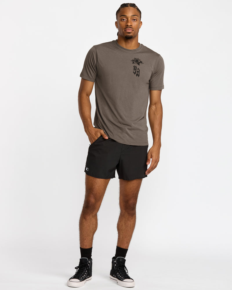 Benj Tiger Eyes Short Sleeve Tee - RVCA
