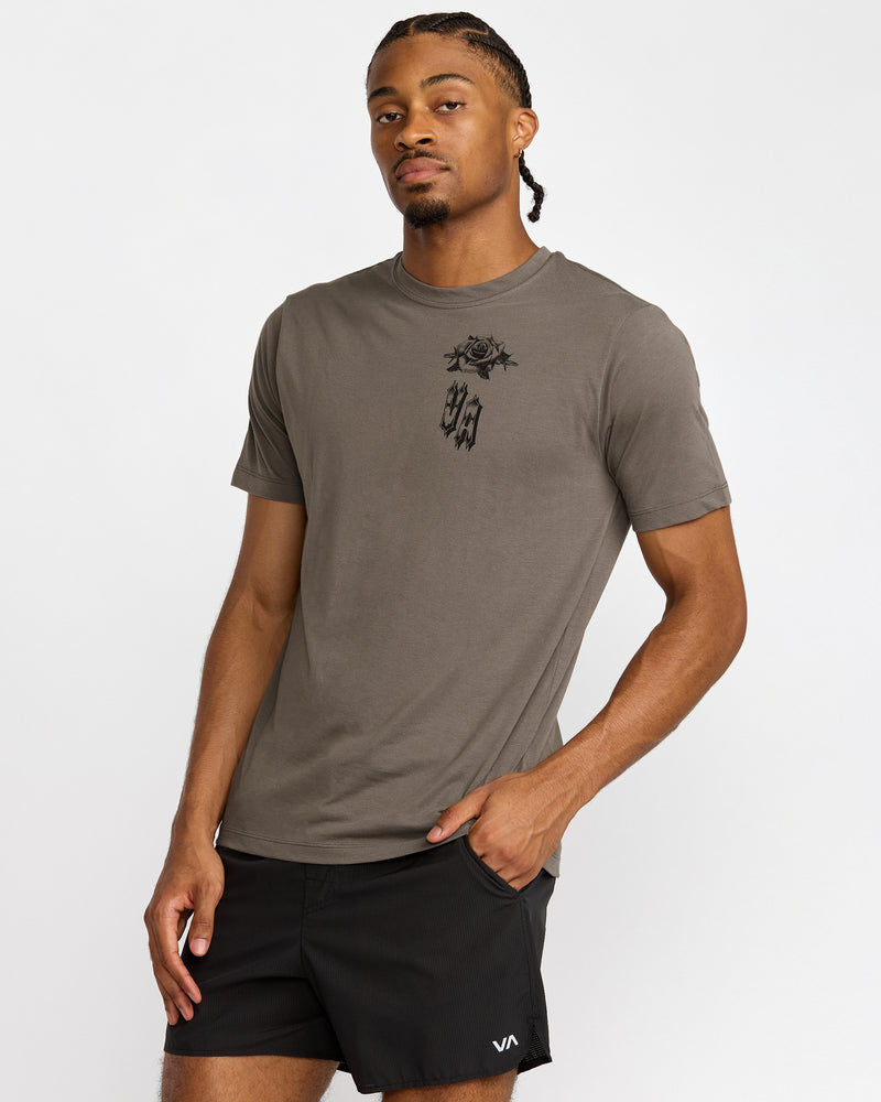 Benj Tiger Eyes Short Sleeve Tee - RVCA