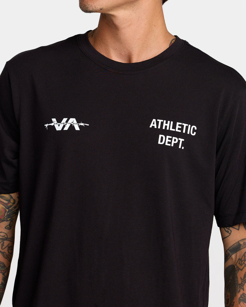Athletic Department Short Sleeve Tee- RVCA