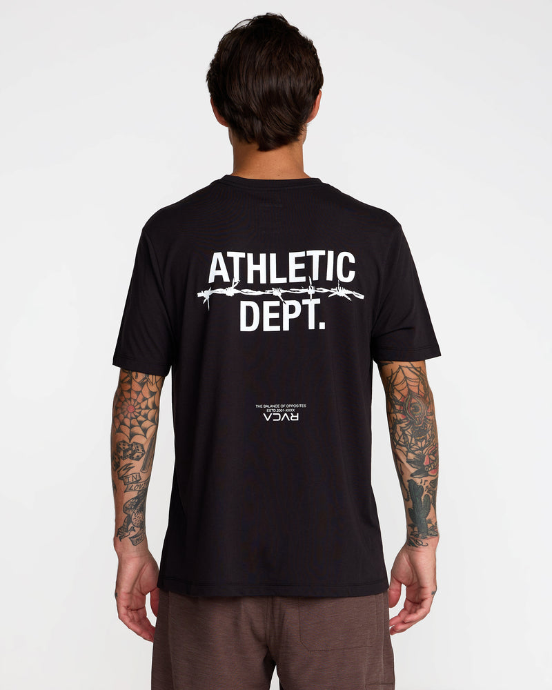 Athletic Department Short Sleeve Tee- RVCA