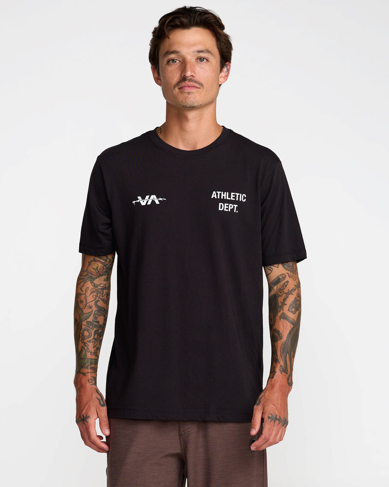Athletic Department Short Sleeve Tee- RVCA