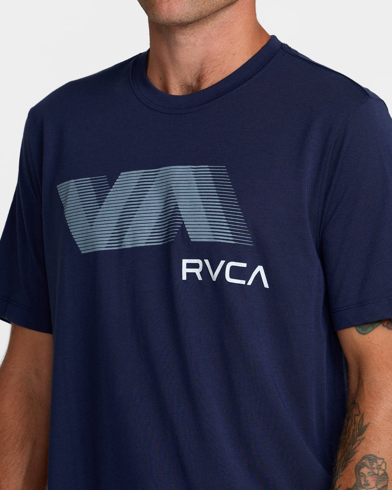 VA Blur Short Sleeve Tee- RVCA