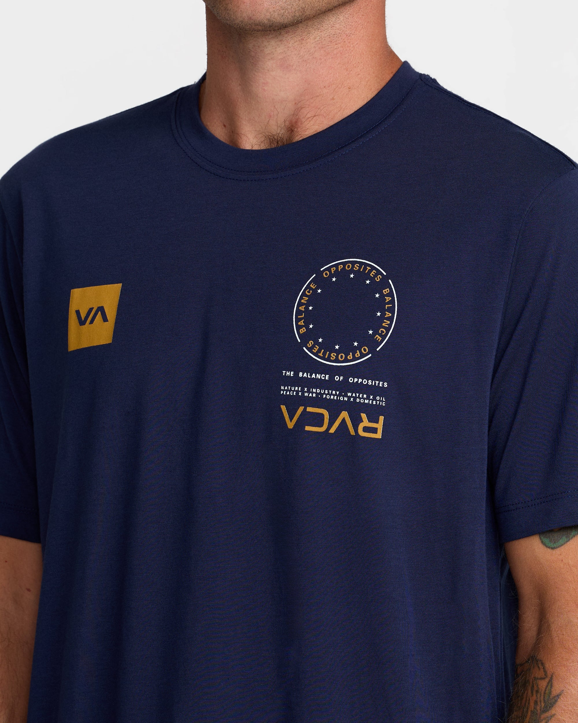 VA Mark 2 Short Sleeve Tee- RVCA