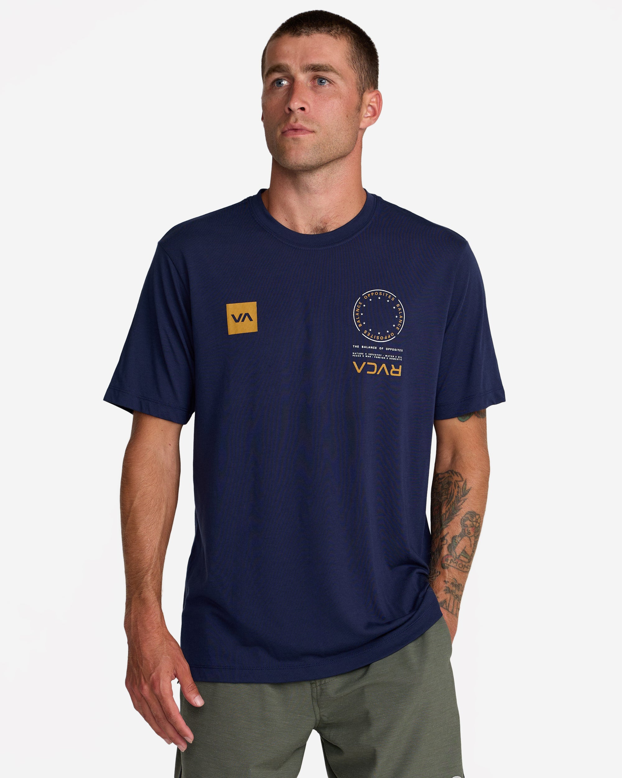 VA Mark 2 Short Sleeve Tee- RVCA