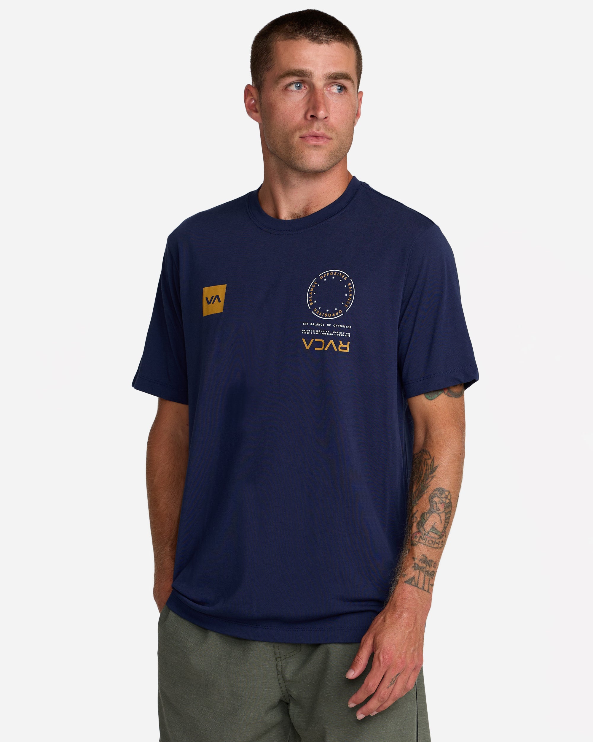 VA Mark 2 Short Sleeve Tee- RVCA