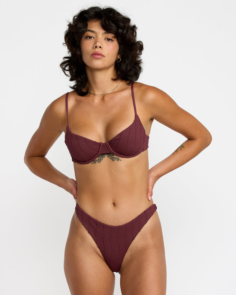 Chevy Grooves 90s Underwire Bikini Top - RVCA