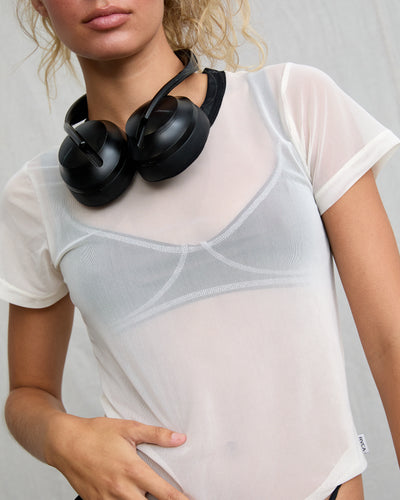 RVCA x Alexis Ren Mesh Baby Tee - RVCA