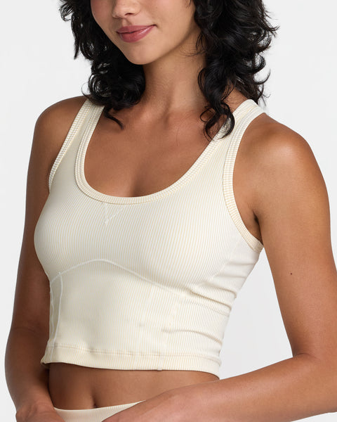 Scoop Neck Long Line Bra