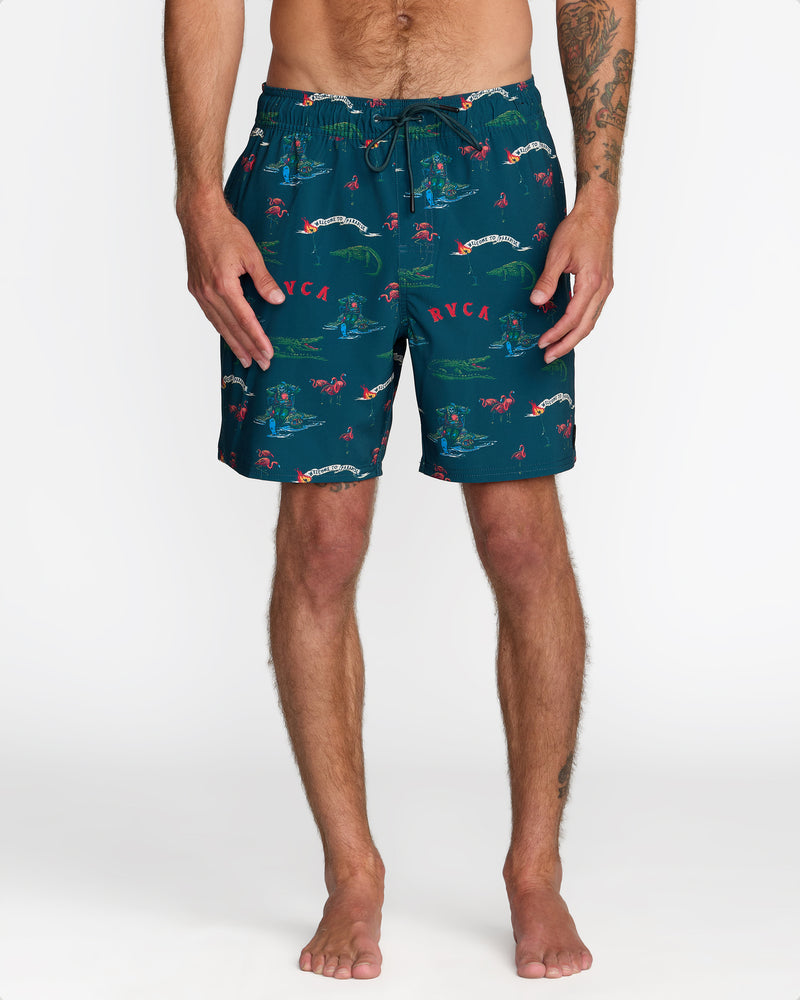 VA Elastic Short 17" - RVCA