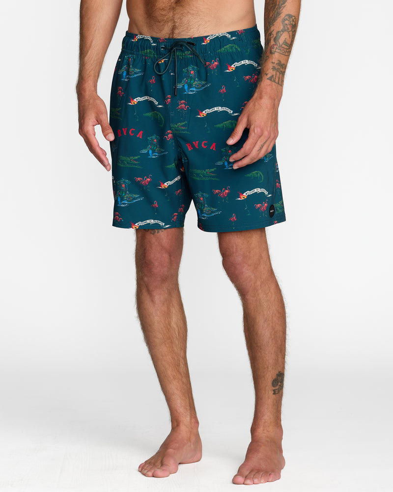 VA Elastic Short 17" - RVCA