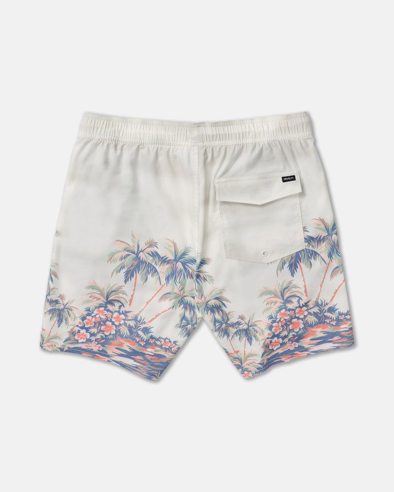 Barnes Elastic Short 17" Swim Trunk - RVCA