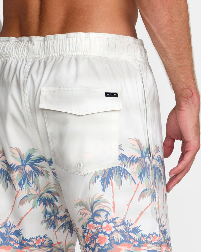 Barnes Elastic Short 17" Swim Trunk - RVCA