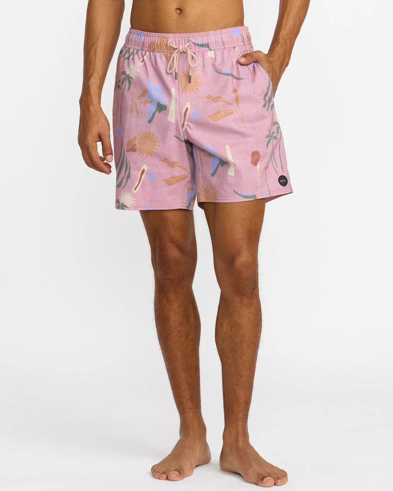 Barnes Elastic Short 17" Trunk - RVCA