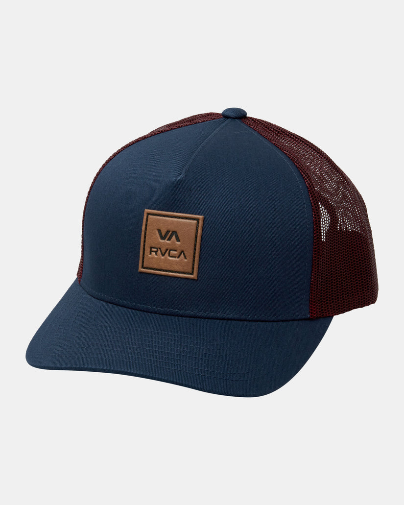 VA All The Way Curved Brim Trucker Hat - Slate Blue