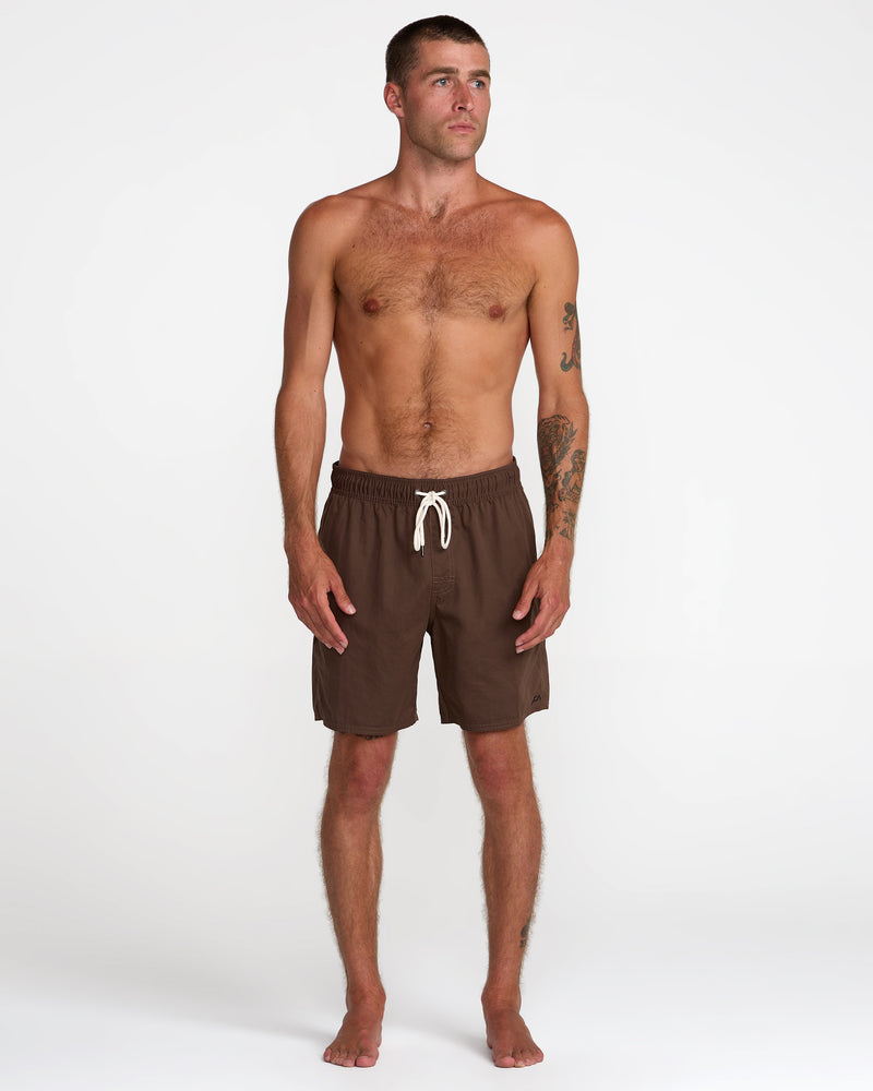 Opposites Elastic 2 17" Swim Trunk- RVCA