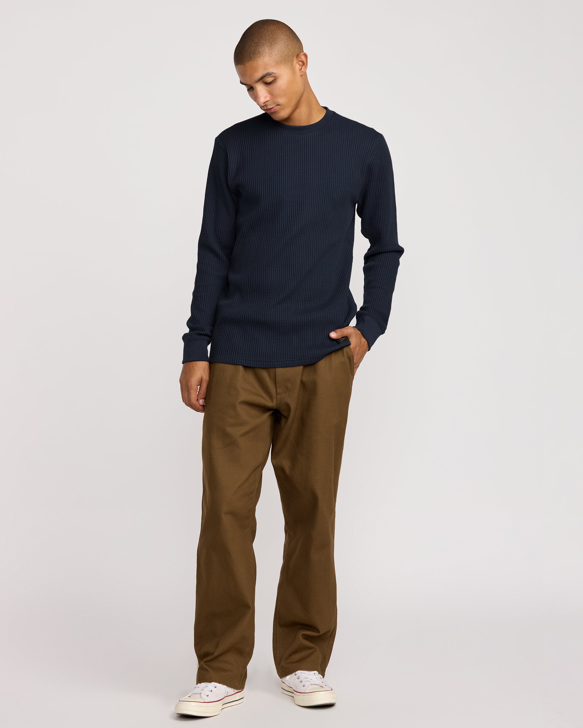 Dayshift Long Sleeve Thermal- RVCA