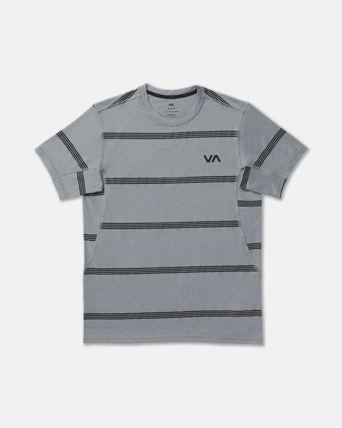 Sport Vent Stripe Short Sleeve Tee - RVCA