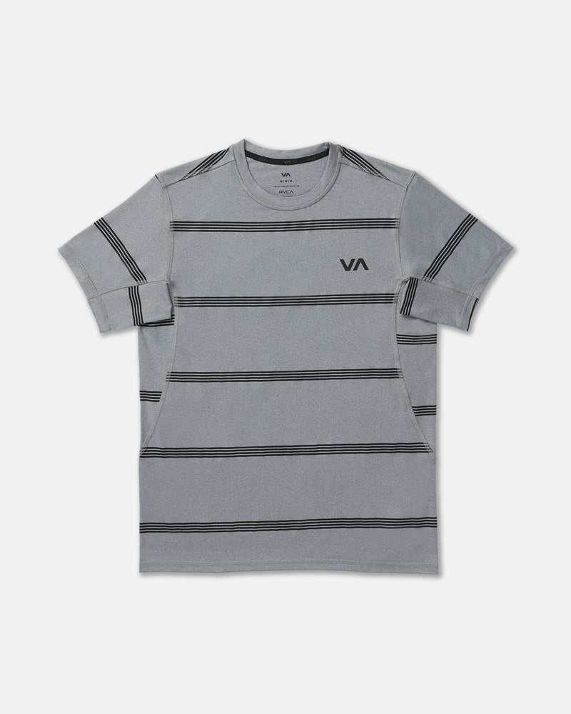 Sport Vent Stripe Short Sleeve Tee - RVCA
