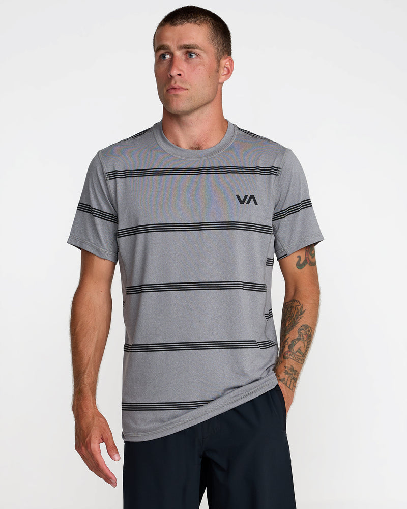 Sport Vent Stripe Short Sleeve Tee - RVCA