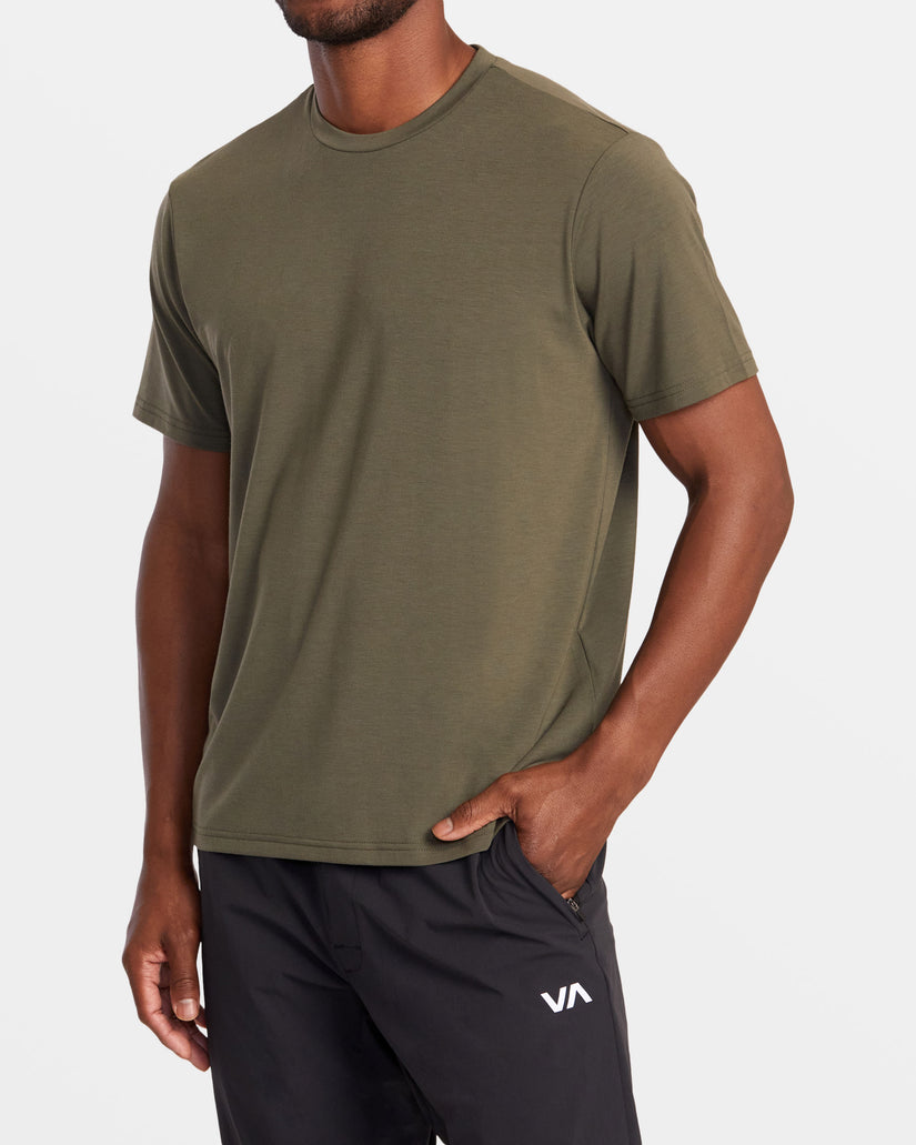 VA Sport Balance Technical Training T-Shirt - Olive