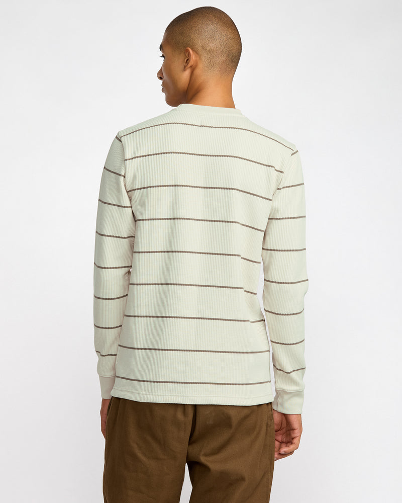 Dayshift Thermal Stripe Long Sleeve - RVCA