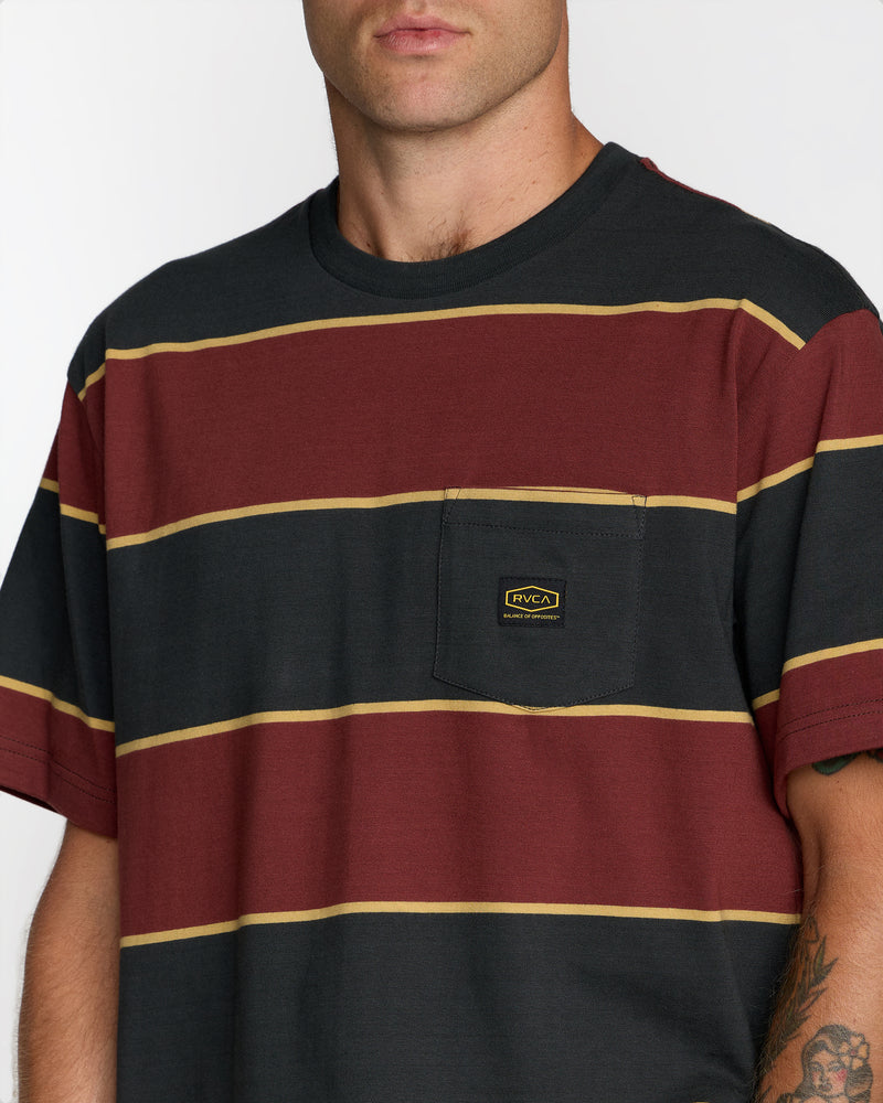 Dayshift Stripe Short Sleeve Shirt - RVCA