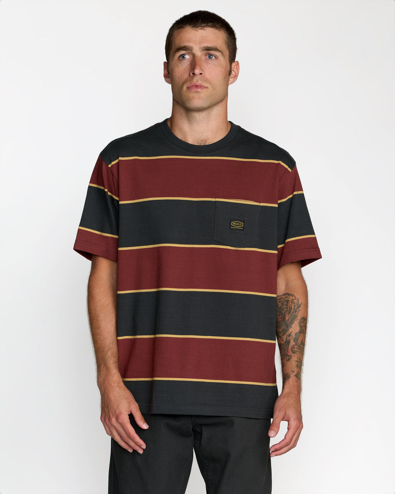 Dayshift Stripe Short Sleeve Shirt - RVCA