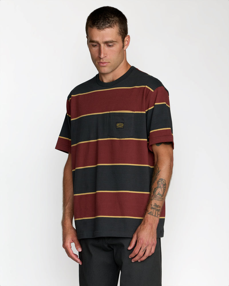 Dayshift Stripe Short Sleeve Shirt - RVCA