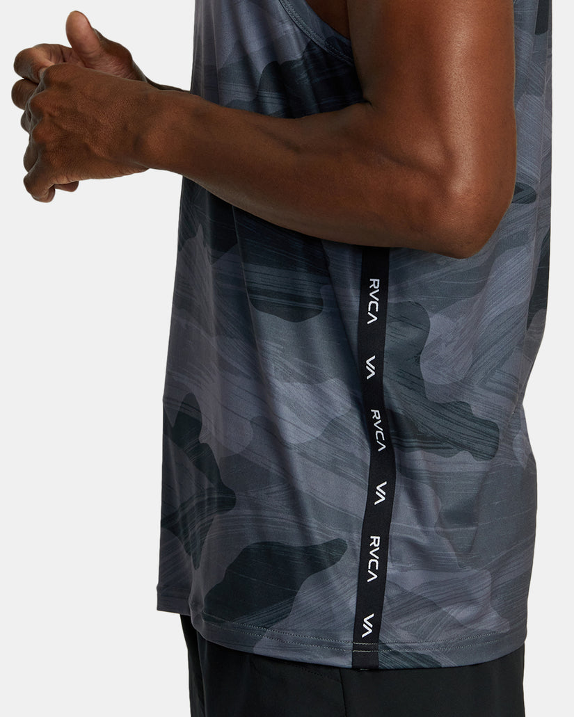 Sport Vent Banded Tank Top - Camo Brush