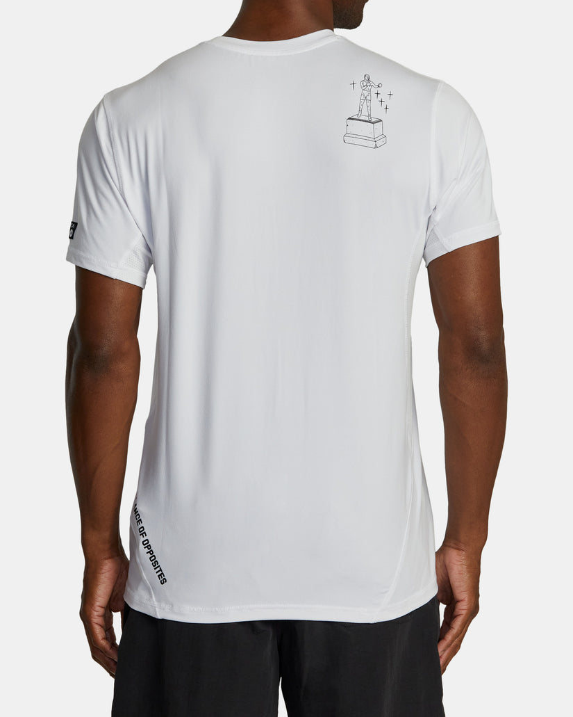 Luke P Sport Vent T-Shirt - White