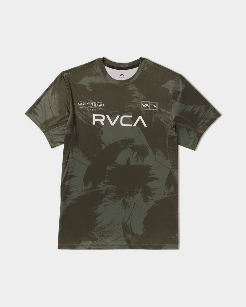 Hawaii Sport Vent Short Sleeve - RVCA