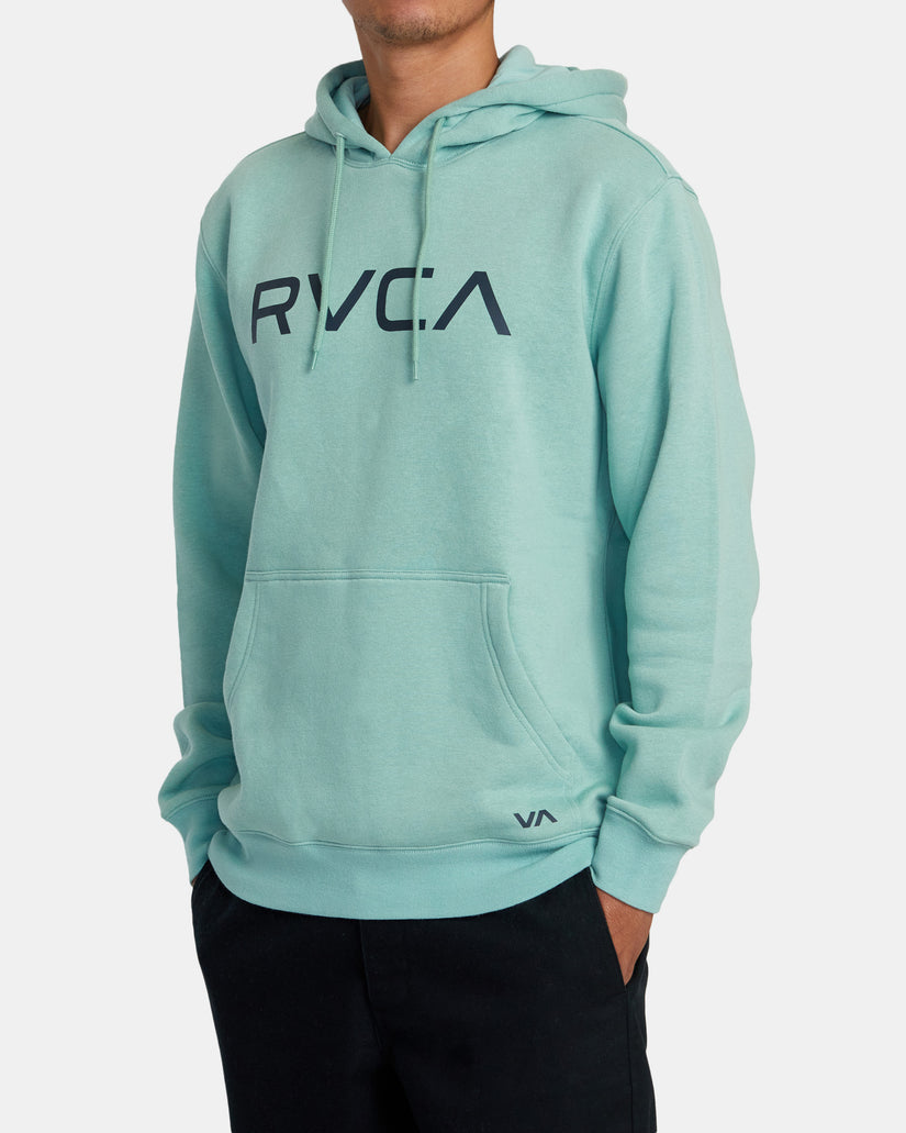 Big RVCA Pullover Hoodie - Granite Green